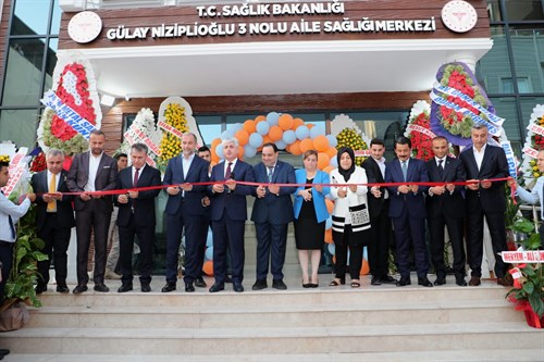 Vali Doğan, Gülay Niziplioğlu Aile Sağlığı Merkezi’nin Açılışını Yaptı