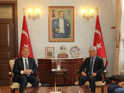 AK Parti Genel Başkan Yardımcısı Özhaseki’den, Vali Doğan'a Ziyaret