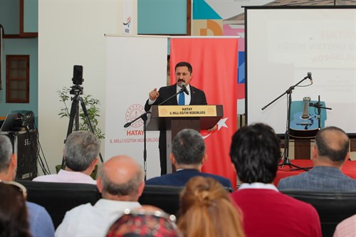 Hatay Eğitim Vizyonu Çalıştayı’nın Açılış Töreni Valimiz Mustafa MASATLI’nın Katılımıyla Gerçekleştirildi.